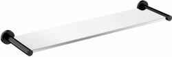 Omnires Modern Project fürdőszoba polc 55 cm fekete MP60930BL (MP60930BL)
