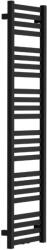 Excellent Horos fürdőszoba radiátor íves 146x35 cm fekete GREX. HO146.35. BL (GREXHO14635BL)