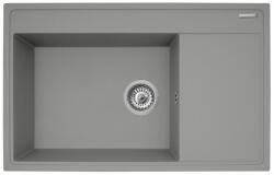 Pyramis Camea gránit mosogató 79x50 cm szürke/grafit/onix 070058701