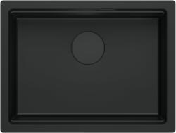 Quadron Logan graniteq mosogató 56x45 cm fekete HQJ6045U7_BLM_U