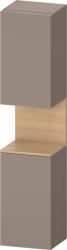 Duravit Qatego szekrény 40x36x176 cm oldalra akasztható QA1346L30430010