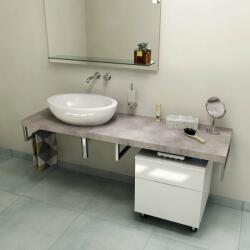 Sapho Avice pult 150x49.5 cm grafit-szürke AV157
