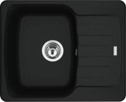 Franke Antea gránit mosogató 62x50 cm fekete 114.0676. 258 (1140676258)