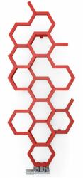 TERMA Hex fürdőszoba radiátor dekoratív 122x48.6 cm fehér WGH2X122048K916ZX