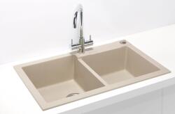 Alveus Rock gránit mosogató 78x48 cm bézs 1219022 (1219022)