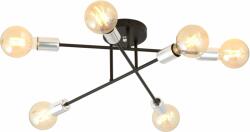 Emibig Veken 6B Silver mennyezeti lámpa 6x15 W fekete-ezüst 1174/6B