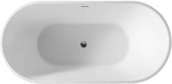 Hagser Petra térben álló kád 160x75 cm ovális fehér HGR50000012 (HGR50000012)