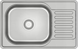 Quadron Eddie 111 acél mosogató szifonnal 66x42 cm HD111LEN6642 (HD111LEN6642)