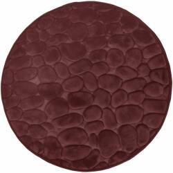 Duschy Bellarina fürdőszoba szőnyeg 60x60 cm kerek barna 767-89 (76789)