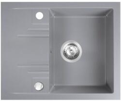 FDesign Carioca gránit mosogató 58x48 cm szürke/grafit/onix FD9-12-4858-44 (FD912485844)