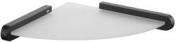 BISK Futura black polc 24 cm fekete 02956 (02956)