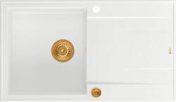 Quadron Evan graniteq mosogató 86x50 cm fehér HCQE8650U1_PVDC1_P2O