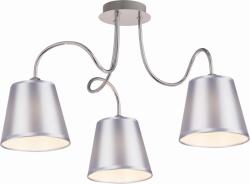 Candellux Luk mennyezeti lámpa 3x40 W króm-szürke 33-70746