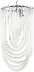 King Home Murano függőlámpa 3x40 W króm-átlátszó JD9607-L. CHROM