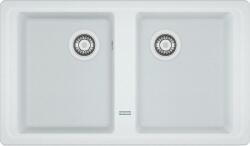 Franke Basis gránit mosogató 86x50 cm fehér 114.0676. 270 (1140676270)