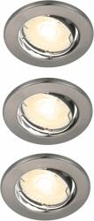 Nordlux Canis beépített lámpa 3x4.7 W nikkel 49330155 (49330155)