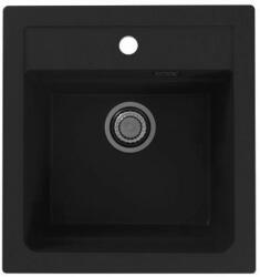 Alveus Atrox gránit mosogató 50x47 cm fekete 1131990