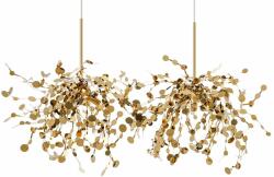 King Home Monete függőlámpa 6x30 W arany JD8653-2. GOLD
