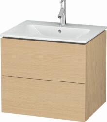 Duravit L-Cube szekrény 62x48.1x55 cm mosdókagyló alá akasztható tölgy LC624003030
