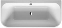 Duravit Happy D. 2 fal mellé szerelhető fűrdőkád 180x80 cm négyszögletes fehér 700451800000000 (700451800000000)