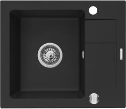 Pyramis Sparta Mini gránit mosogató 56x46 cm fekete 070180112 (070180112)