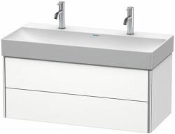 Duravit XSquare szekrény 98.4x46x39.7 cm mosdókagyló alá akasztható fehér XS416301818