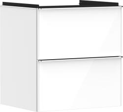Hansgrohe Xelu Q szekrény 58x49.5x60.5 cm mosdó alatt álló fehér-króm 54023000