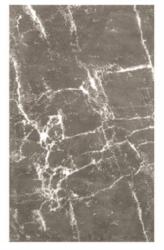 Kleine Wolke Como fürdőszoba szőnyeg 100x60 cm négyszögletes szürke 4073977360 (4073977360)