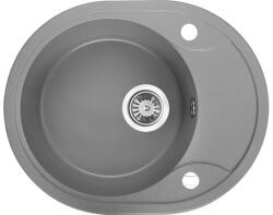 Laveo Dafne gránit mosogató 58x47 cm szürke/grafit/onix SBD583T (SBD583T)