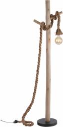 Neuhaus Lighting Group Rope állólámpa 1x40 W fekete-fa-barna 15484-18