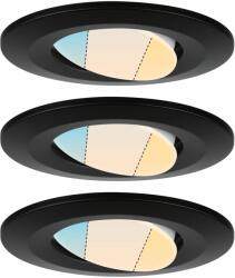 Paulmann Calla beépített lámpa 3x5 W fekete 93096 (93096)