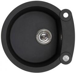 Alveus Rock'n'Roll gránit mosogató 53x53 cm fekete 1211091 (1211091)