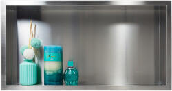 Balneo Wall-Box One Inox süllyesztett polc 60 cm acél OB-IN4 (OBIN4)