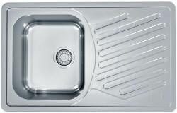 Alveus Elegant acél mosogató 81x51 cm acél 1126348 (1126348)