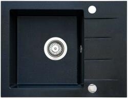 iceBerg Focus gránit mosogató 58x44 cm szürke/grafit/onix ZFS1411A (ZFS1411A)