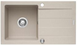 Pyramis Sparta gránit mosogató 76x44 cm szürke/grafit/onix 070130902 (070130902)