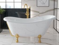 Besco Otylia térben álló kád 170x77 cm ovális fehér #WKO-170W+ZL (#WKO170WZL)