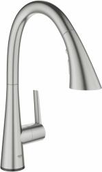 GROHE Zedra konyhai csaptelep álló SuperSteel 30219DC2