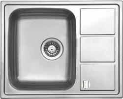 BERG Rill acél mosogató 61.5x50 cm acél LTL615.500GT8 (LTL615500GT8)