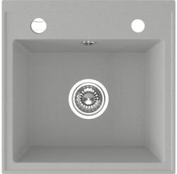 Laveo Trzynastka gránit mosogató 44x44 cm szürke/grafit/onix SBP510T (SBP510T)