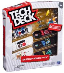 Tech Deck Sk8shop Bonus Pack 6 db összeszerelhető gördeszkával PlanB (154207) (154207-1)