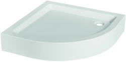 INVENA Invena, BRODZIK PÓŁOKRĄGŁY 80X80 16 CM POLSKI SZIFON NÉLKÜL, INV-AK-80-083-P (INV-AK-80-083-P)