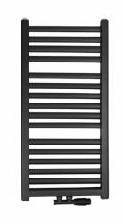 REGNIS Elba, Fűtőelem 540x675mm központi csatlakozással 50mm, 389W, fekete, ELBA70/50/D5/FEKETE (ELBA70/50/D5/BLACK)