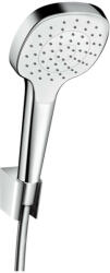 Hansgrohe Croma Select E, zuhanygarnitúra 110 1jet tömlővel 1600 mm, fehér/króm, HAN-26412400 (HAN-26412400)