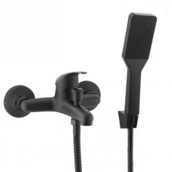 Erga Timo, kádcsaptelep kézizuhany készlettel, fekete matt, ERG-YKA-BW. TIMO-BLK (ERG-YKA-BW.TIMO-BLK)