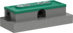 Hansgrohe uBox univerzális, alaptest lineáris zuhanyfolyókához lapos beépítéshez, HAN-01000180 (HAN-01000180)