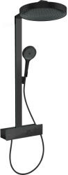 Hansgrohe Rainfinity, Showerpipe 360 1jet ShowerTablet 350 termosztáttal, fekete matt, HAN-26853670 (HAN-26853670)