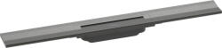Hansgrohe RainDrain Flex, zuhanylefolyó felső készlet 1200, rövidíthető, falra szerelhető, szálcsiszolt fekete króm, HAN-56054340 (HAN-56054340)