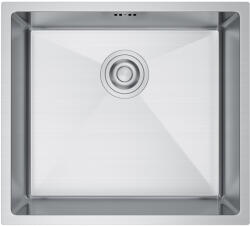 Erga HD, 1 kamrás acél mosogató 490x440x210 mm, acél, ERG-MLS-HD4944 (ERG-MLS-HD4944)