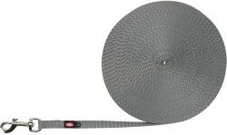 TRIXIE Lesă de dresaj pentru câini mici, din chingă, XS-S: 15 m/10 mm, foarte ușoară, grafit